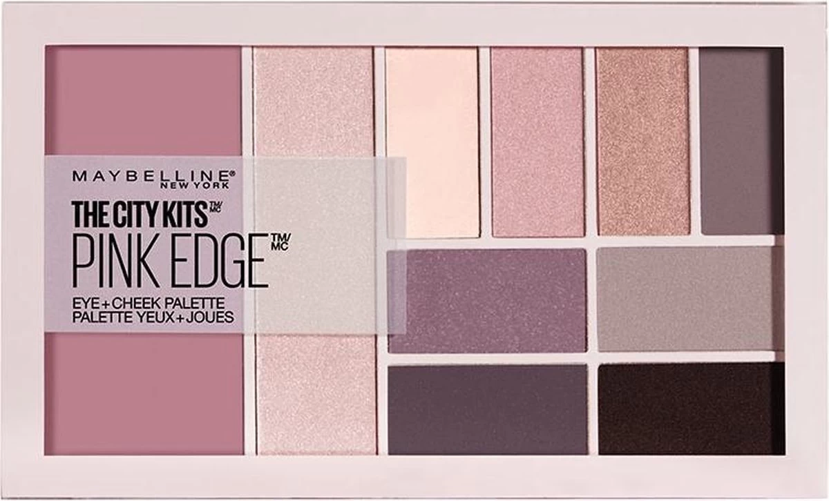 Maybelline City Kits Oogschaduw Palette - 2 Pink Edge - Afbeelding 5