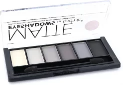 Technic Matte Oogschaduw Palette - Grey