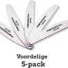 Professionele Nagelvijl 5pcs - Moon #100/180 - Top Kwaliteit - Gratis Verzending