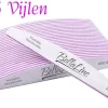 BellaLine - 25 Nagelvijlen - Kunstnagels - Moonvijl - Zebra Vijl - Nagelvijl - Nagels - Nail Art - Nagelverzorging - Nepnagels - Acrylnagels - Gelnagels - Nails - Moon - UV Nagel Gel - Zachte Vijl 100/180 - Nagel Vijl