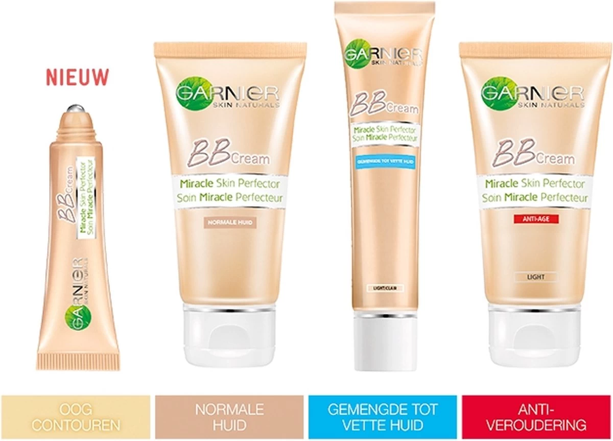 Garnier SkinActive BB Cream Classic Medium 5-in-1 Verzorging - 50 Ml - Afbeelding 5