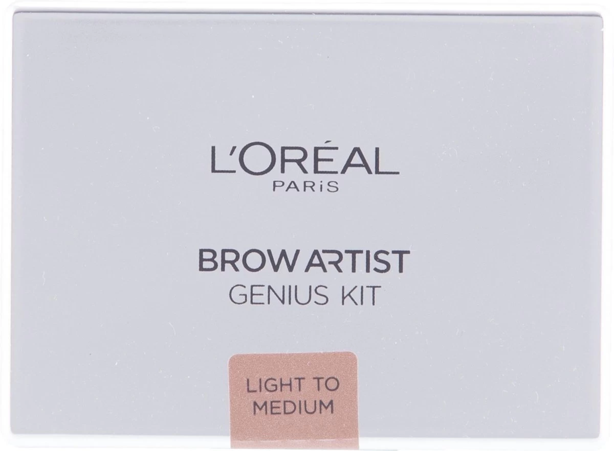 L'Oréal Brow Artist Genius Kit Wenkbrauwpoeder - 01 Light To Medium - Afbeelding 2