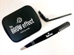 The Brow Effect Set - Wenkbrauwgel En Pincet - Soap Brow - Brow Soap - Waterproof - Brow Gel - Browsoap - Soapbrow - Instagram Brows