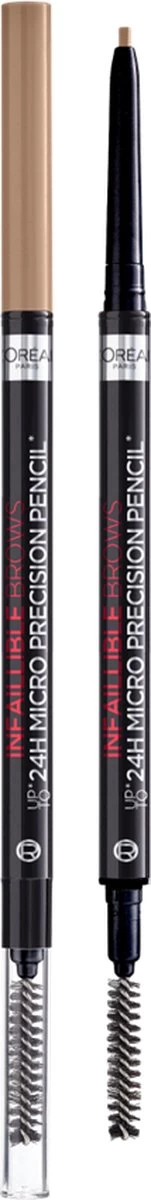 L’Oréal Paris Brow Artist Skinny Definer Wenkbrauwpotlood - 101 Blonde - Ultradun - Afbeelding 9