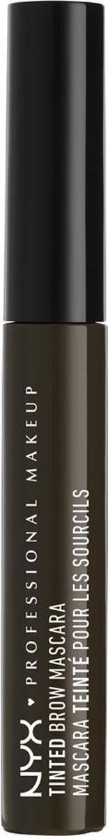 NYX Professional Makeup Tinted Brow Mascara - Black TBM05 - Wenkbrauw Mascara - 6,2 Gr