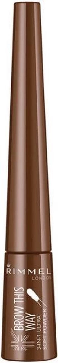 Rimmel London Brow This Way Wenkbrauwpoeder - 002 Bruin - Afbeelding 9