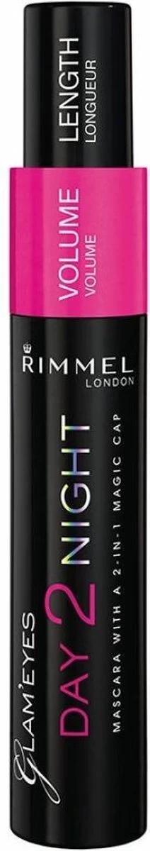 Rimmel London Day2Night 2-in-1 Mascara Voor Een Dag- En Avondlook - 001 Black