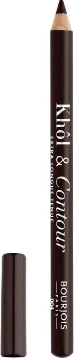 Bourjois Khol & Contour Extra Long Wear Oogpotlood - 004 Brun-Dépendante - Afbeelding 6