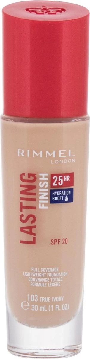 Rimmel London Lasting Finish Foundation - 103 True Ivory - Afbeelding 14