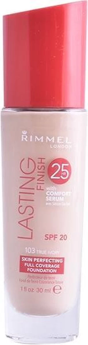 Rimmel London Lasting Finish Foundation - 103 True Ivory - Afbeelding 18