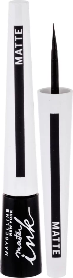 Maybelline Master Ink Matte Liner - Charcoal Black - Zwart - Eyeliner