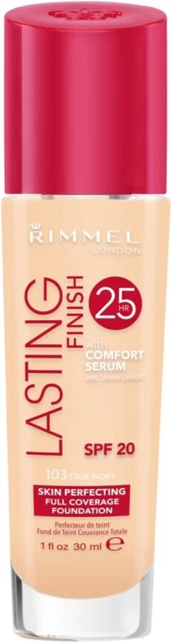 Rimmel London Lasting Finish Foundation - 103 True Ivory