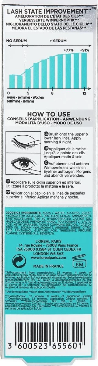 L'Oréal Paris Clinically Proven Wimperserum - 2 Ml - Afbeelding 7