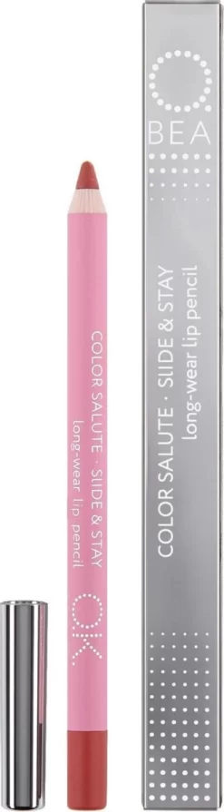 OK Beauty Long-Wear Waterproof Creamy Soft Lip Liner Pencil In Trendy Colors (FOXY)