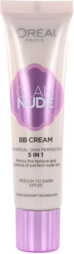 L'Oréal Glam Nude BB Cream - Medium To Dark Skin