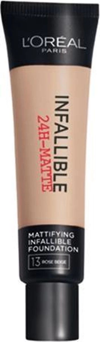 L'Oréal Paris Infallible Matte Foundation - 13 Beige Rose - Afbeelding 5