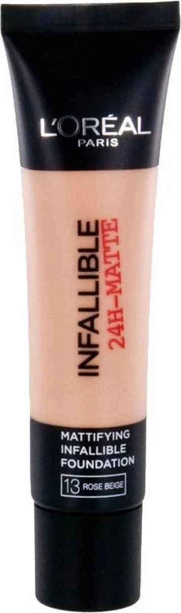 L'Oréal Paris Infallible Matte Foundation - 13 Beige Rose - Afbeelding 3