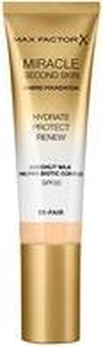Max Factor Miracle Second Skin Foundation - 06 Golden Medium - Afbeelding 11