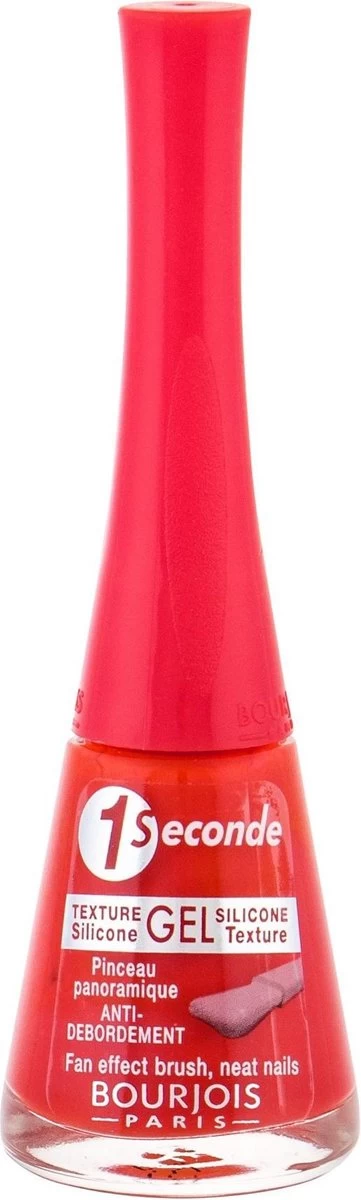 Bourjois 1 Seconde Nagellak - 10 Rouge Poppy - Afbeelding 2