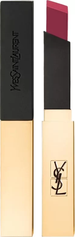 Yves Saint Laurent - Thin Frosting Lipstick With Leather Effect Rouge Pur Couture The Slim 2.2g 16 Rosewood Oddity