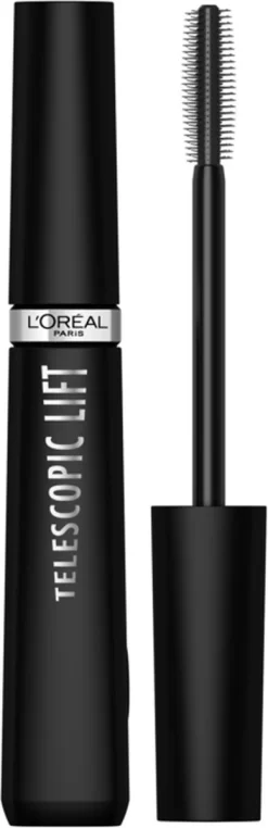 L'Oréal Paris Telescopic Lift Mascara – Zwart - Mascara Voor Lange, Gelifte Wimpers En Volume – 9,9ML