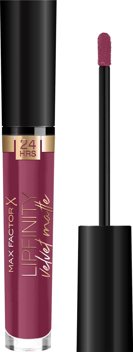 Max Factor Lipfinity Velvet Matte Lippenstift - 050 Satin Berry Rood - Afbeelding 2