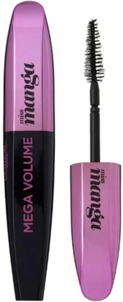 L'Oréal Paris Mega Volume Miss Manga Mascara - Black