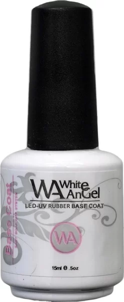 White An Gel Rubber Base Coat - Gel Nagellak - UV & LED