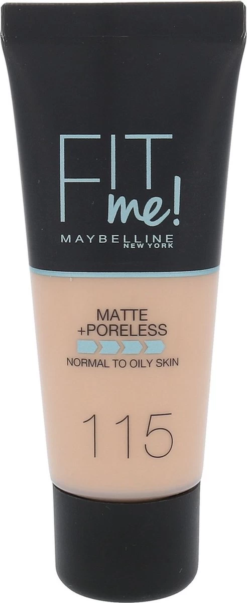 Maybelline Fit Me Matte & Poreless Foundation - 115 Ivory - Afbeelding 10