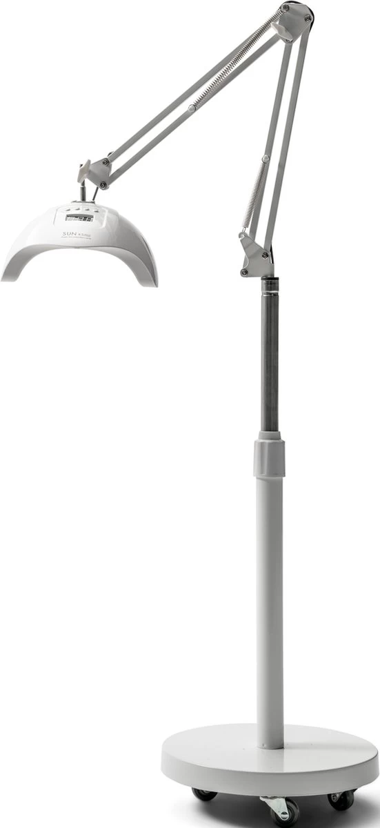 SUNfeet UV Lamp Op Statief - Lamp Voor Gelnagels 80W - LED Lamp Nagels - Gellak Lamp - Nageldroger - Wit