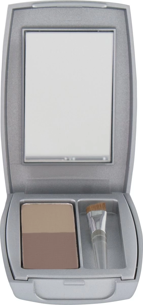 Herome Eye Care Wenkbrauw Poeder Taupe - Compact Brow Powder - Waterproof Verrijkt Met Panthenol - Volumineuze Wenkbrauwen - Afbeelding 2