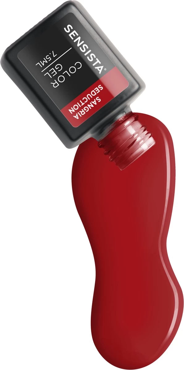 Sensista Color Gel Nagellak Sangria Seduction - Rood - Afbeelding 3
