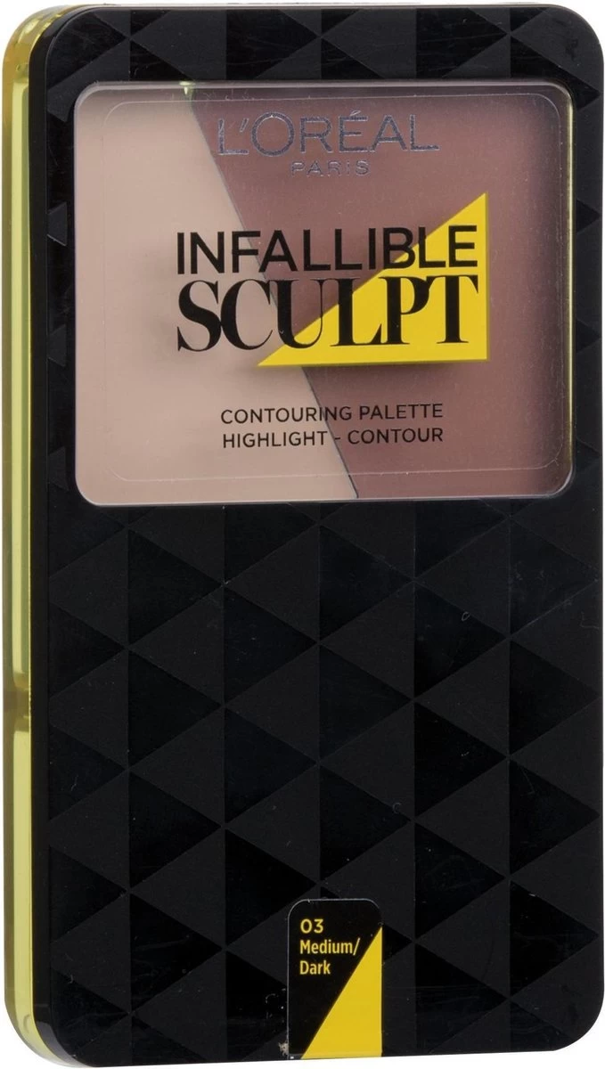 L'Oréal Paris Infallible - 300 Medium - Sculpt Palette - Afbeelding 4
