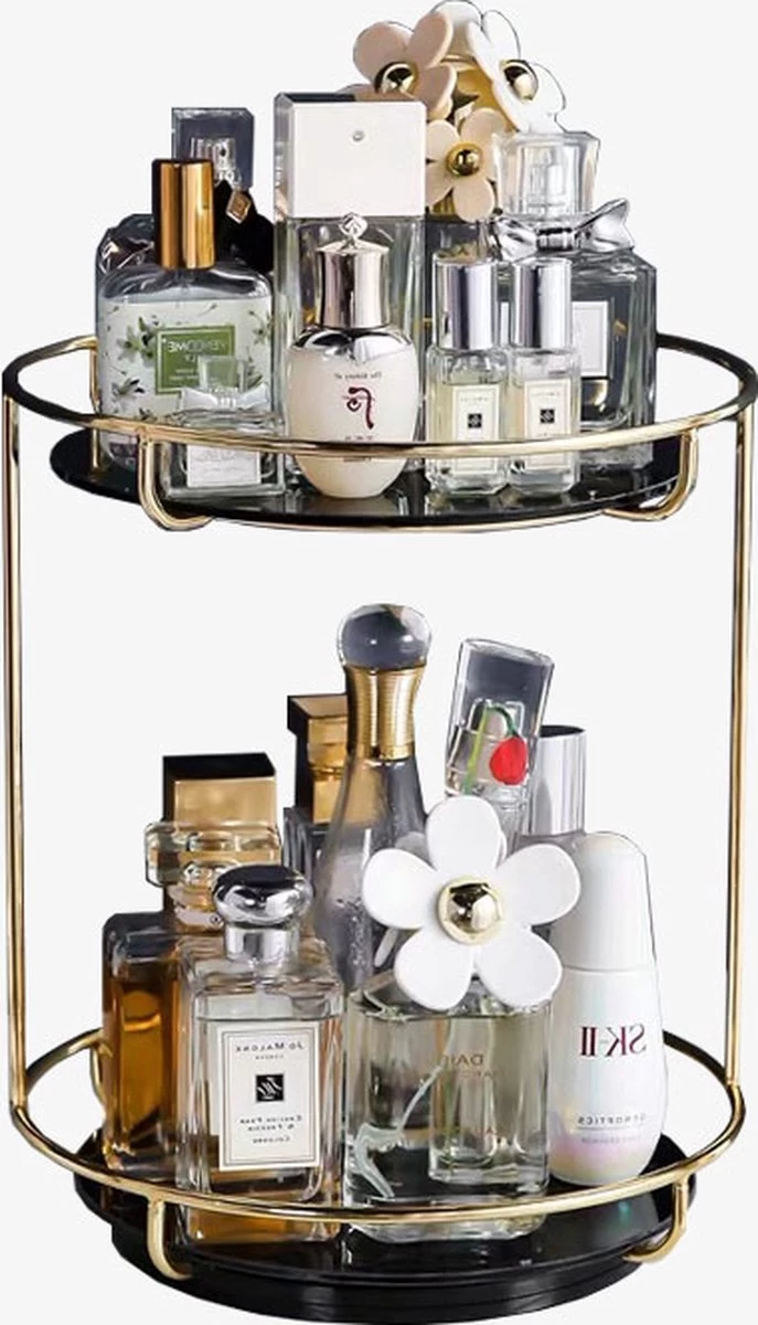 Beautybox Eva | Beauty Box | Cosmetica Organizer | Opbergdoos | Make Up Organizer | Beautybox | Vitrine Boxje | Glazen Box |Makeup Organizer |Beauty Organizer | Makeupbox | Storage Box | Make-uporganizer | Parfumbox | Parfumorganizer | Opmaken