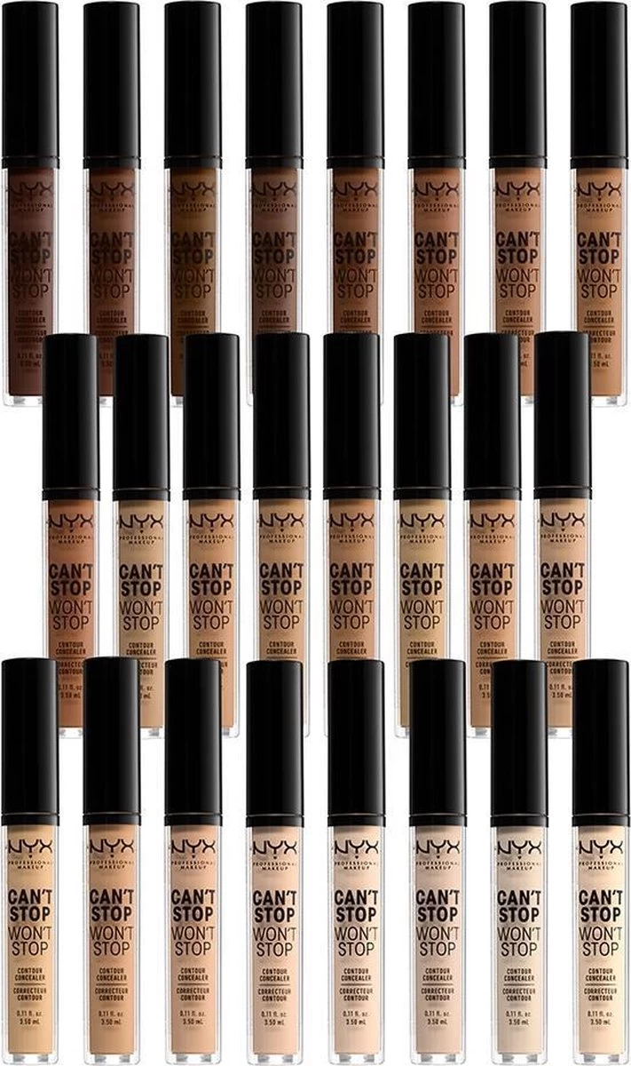 NYX Professional Makeup - Can't Stop Won't Stop Concealer - Medium Olive - Afbeelding 5
