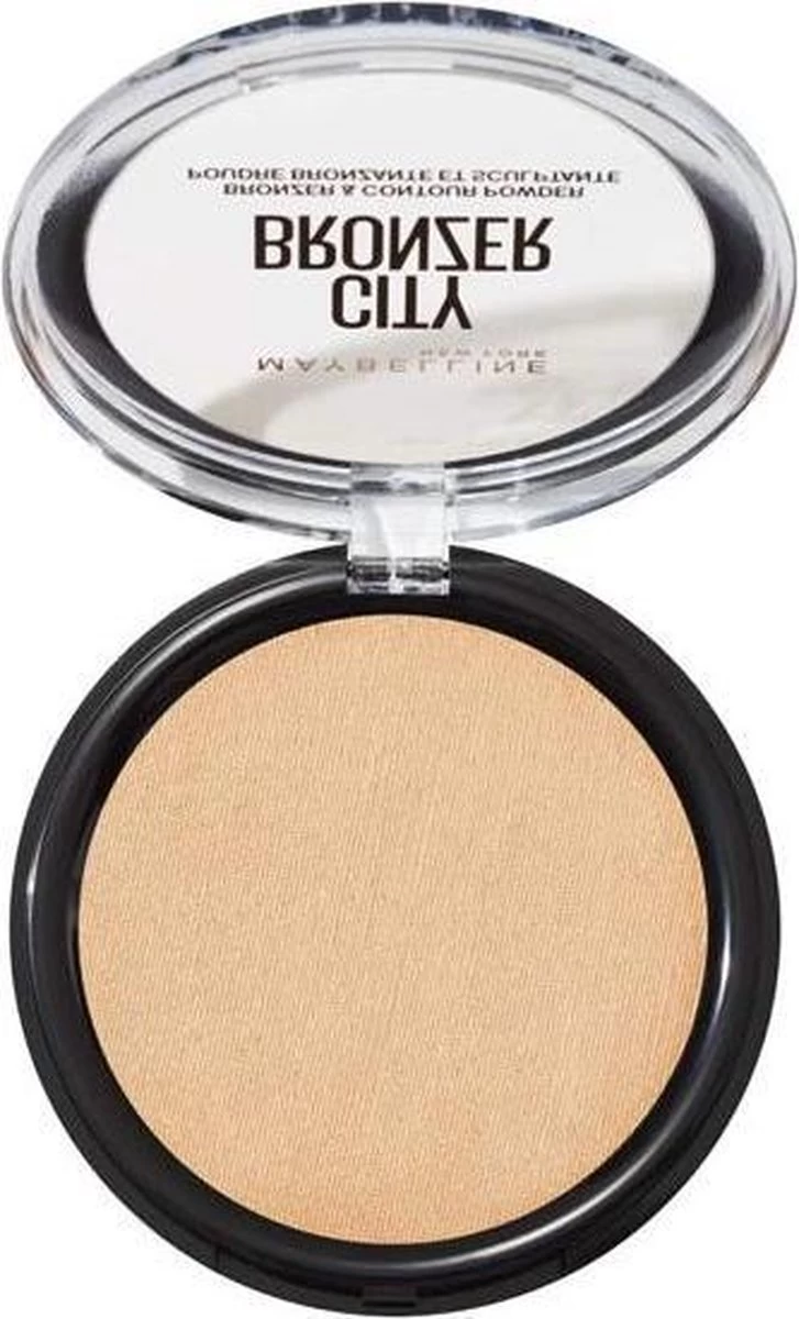 Maybelline City Bronzer Bronzer & Countour Powder - 250 Medium Warm - Bronzing En Contouring Poeder - Afbeelding 7