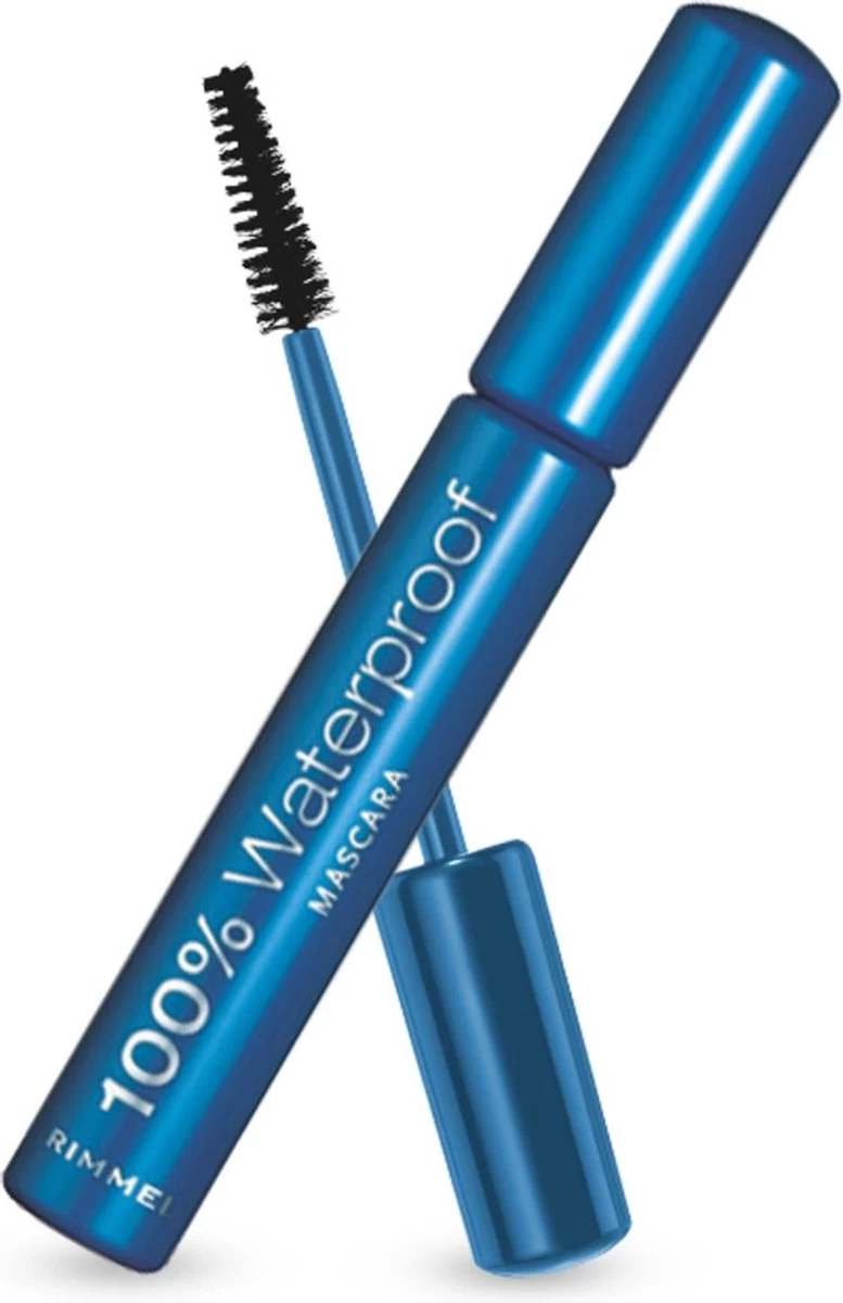Rimmel London 100% Waterproof Mascara - 001 Black - Afbeelding 9