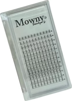 Mowny Beauty - Wimperextensions - 5D Premade Fans - Mix Tray 0,07mm D-krul - Natuurlijke Wimperextensions - Russisch Volume