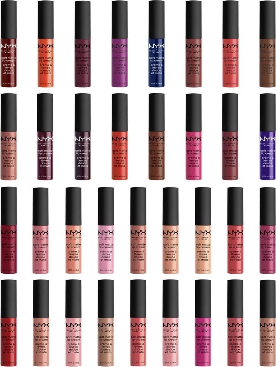 NYX Professional Makeup Soft Matte Lip Cream - CANNES - Lippenstift - 8 Ml - Afbeelding 7