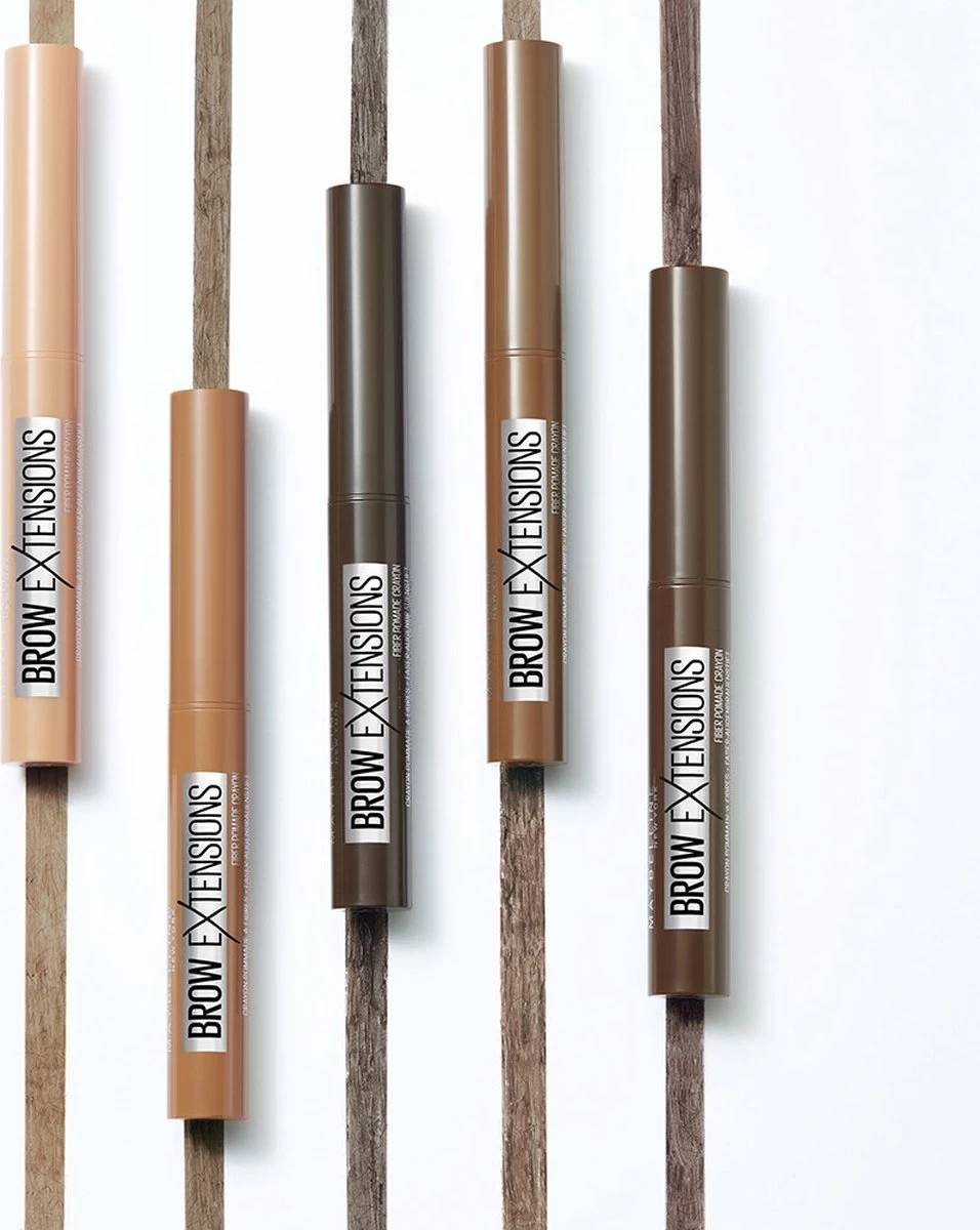 Maybelline Brow Extensions - 04 Medium Brown - Bruin Wenkbrauwpotlood - 10,5 Gr. - Afbeelding 4