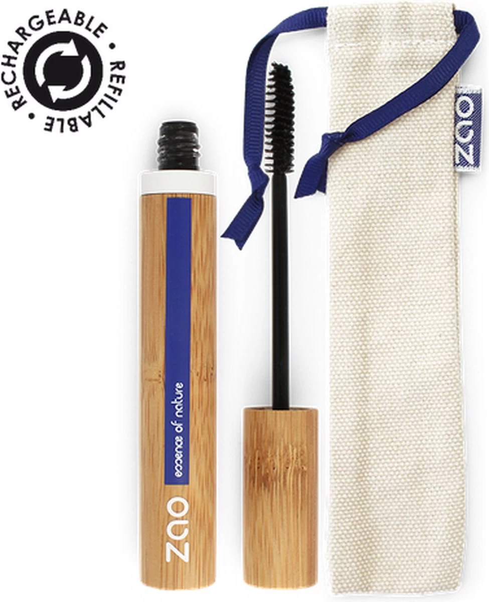 ZAO Bamboe Mascara Aloë Vera 090 (Black)