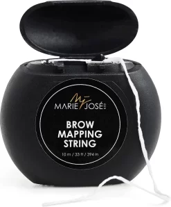 Marie-José & Co - Brow Mapping String - Voor Henna Brows & Microblading - Kleur Draad: Wit - 1 X 10M - Voldoende Voor 50 Toepassingen